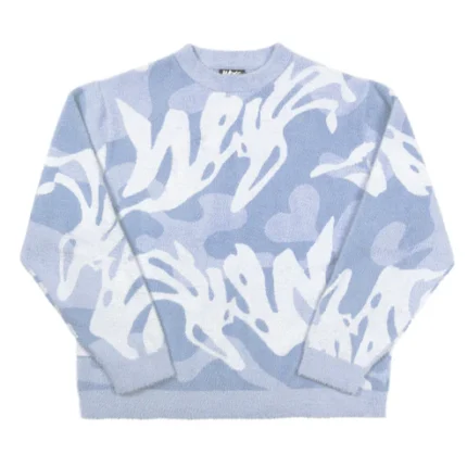 Weyz Duveteux Bleu Knitwear (5)