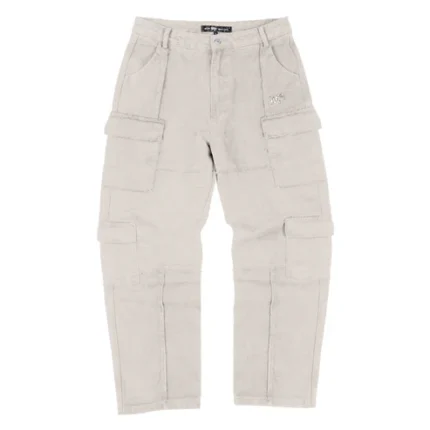 Weyz Pantalon Cargo Vintage Lourd Beige (3)