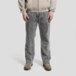 Weyz Pantalon En Jean Carpenter Gris (2)