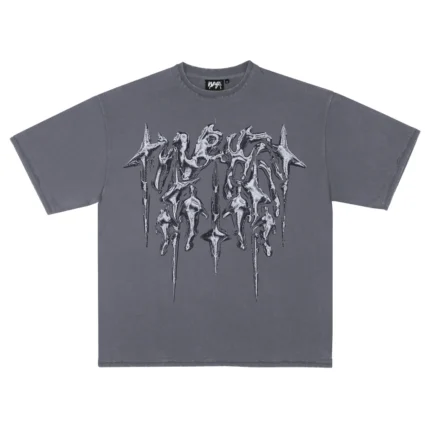 Weyz T Shirt Chrome Etoiles Gris Foncé (3)