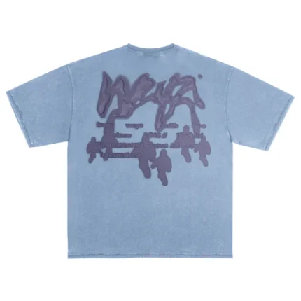 Weyz T Shirt Marcheurs De Nuit Bleu (4)