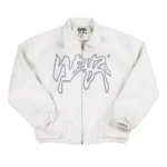 Weyz Veste En Cuir Pu Edition Blanc Cassé (3)